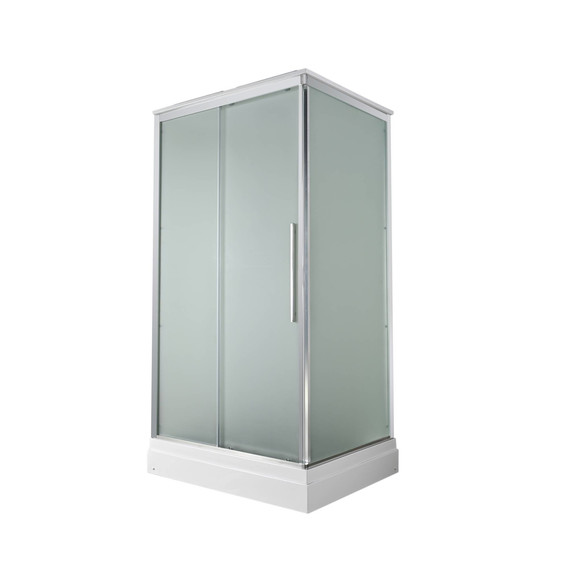 Душевая кабина Avacan 110x90 см KD2911N, хром/матовое (безсиликоновая сборка) - фото 3