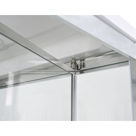 Душевая кабина Avacan 90x90 см V2090, хром/прозрачное (безсиликоновая сборка) - фото 10