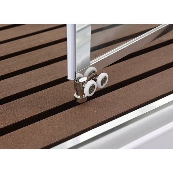 Душевая кабина Avacan 100x80 см V2810N, хром/прозрачное (безсиликоновая сборка) - фото 12