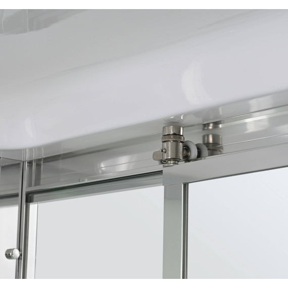 Гидробокс Avacan 120x90 см V5012LED, хром/прозрачное (безсиликоновая сборка) - фото 8