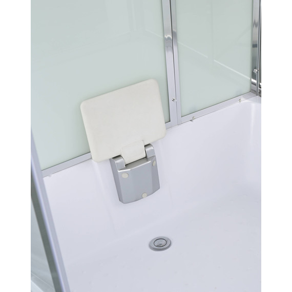 Душевая кабина Avacan 120x90 см V5012, хром/прозрачное (безсиликоновая сборка) - фото 10