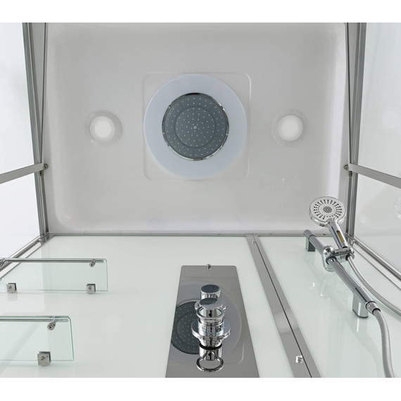 Душевая кабина Avacan 120x90 см V5012, хром/прозрачное (безсиликоновая сборка) - фото 11