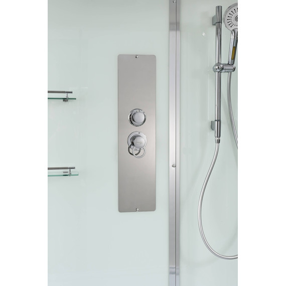 Душевая кабина Avacan 120x90 см V5012, хром/прозрачное (безсиликоновая сборка) - фото 13