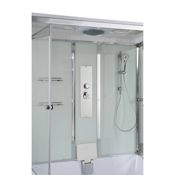 Душевая кабина Avacan 150x85 см V5015, хром/прозрачное (безсиликоновая сборка) - фото 15