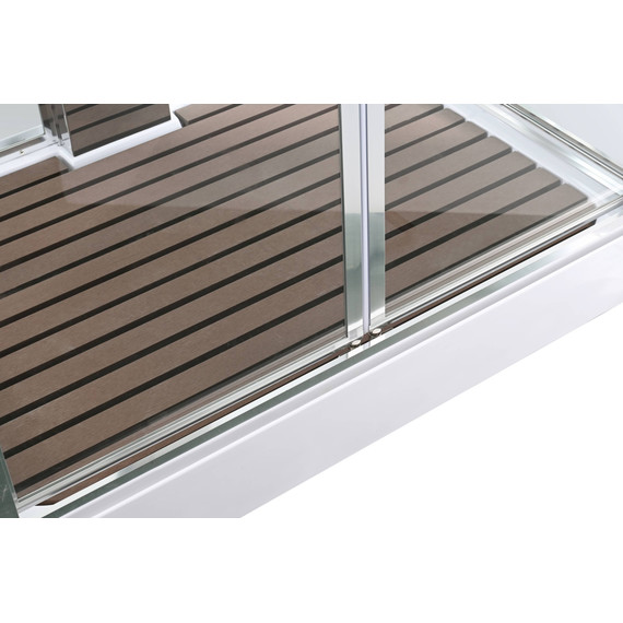 Душевая кабина Avacan 110x90 см Z1911, хром/прозрачное (безсиликоновая сборка) - фото 23