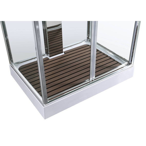 Гидробокс Avacan 120x90 см Z1912LED, хром/прозрачное (безсиликоновая сборка) - фото 9