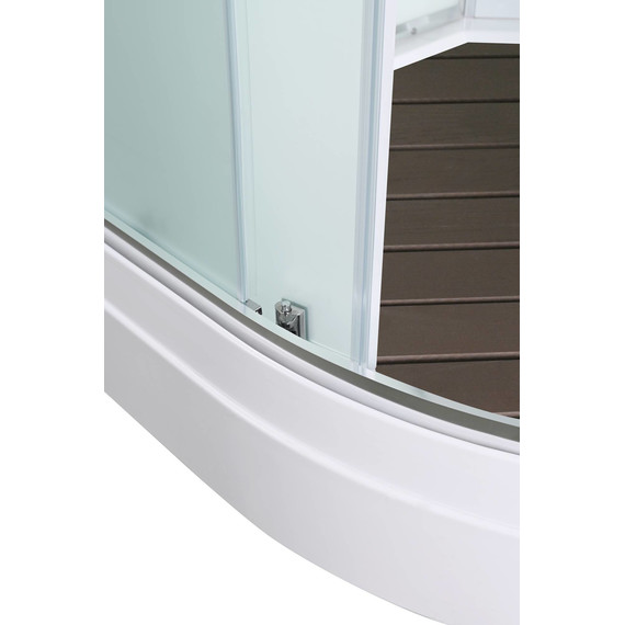 Душевая кабина Avacan 110x110 см EM2011new, хром/матовое (безсиликоновая сборка) - фото 11