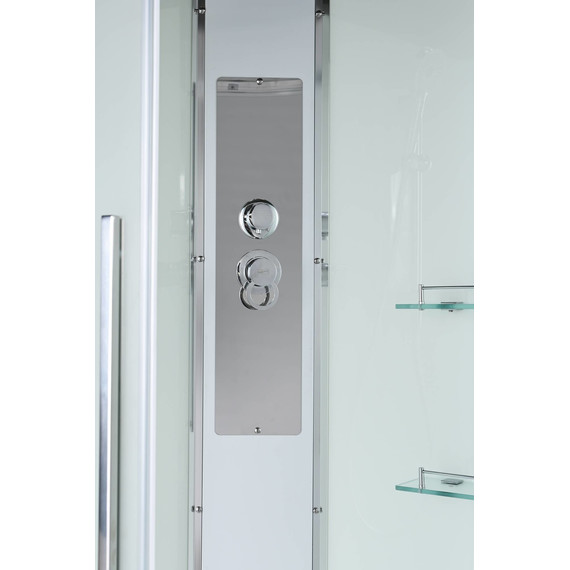 Душевая кабина Avacan 110x110 см EM3011Nnew, хром/матовое (безсиликоновая сборка) - фото 12