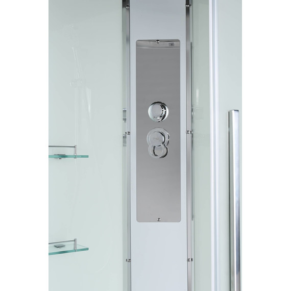 Душевая кабина Avacan 110x110 см EM5011Nnew, белый/матовое (безсиликоновая сборка) - фото 12