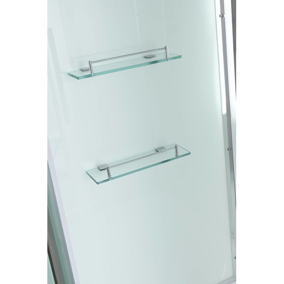 Душевая кабина Avacan 110x110 см EM5011Nnew, белый/матовое (безсиликоновая сборка) - фото 6