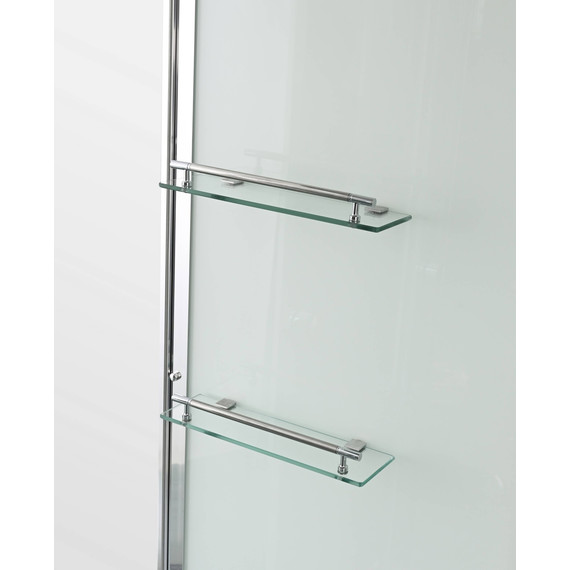 Душевая кабина Avacan 80x80 см V2080, хром/прозрачное (безсиликоновая сборка) - фото 7