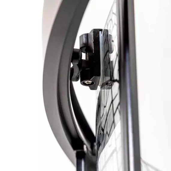 Душевое ограждение Avacan 100х100 см HB100MT, чёрный/матовое - фото 4