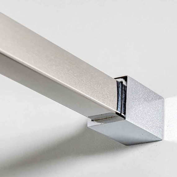 Душевая перегородка Avacan 110 см MC110 стекло (8 мм) с кронштейном в комплекте, хром/прозрачное - фото 10