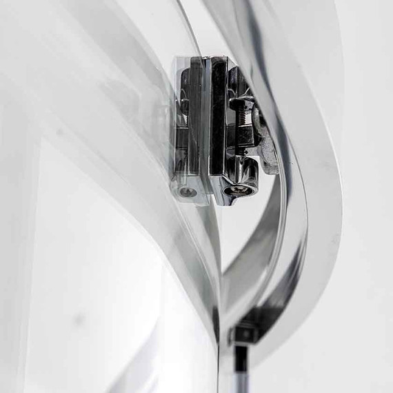 Душевое ограждение Avacan 80х80 см HC80, хром/прозрачное - фото 6