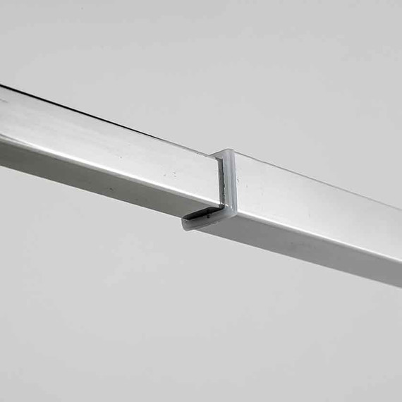 Душевая перегородка Avacan 120 см LC120 стекло (8 мм) с кронштейном в комплекте, хром/узор - фото 7