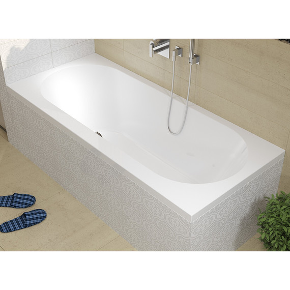 Ванна акриловая Riho CAROLINA 190x80 см B057001005, Размер - мм: 1900х800 - фото 8