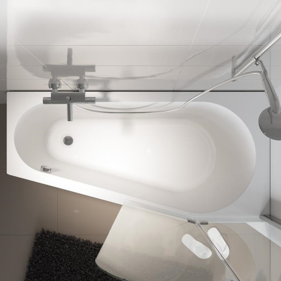 Ванна акриловая Riho DELTA 160x80 см B069001005 L, Размер - мм: 1600х800 - фото 9