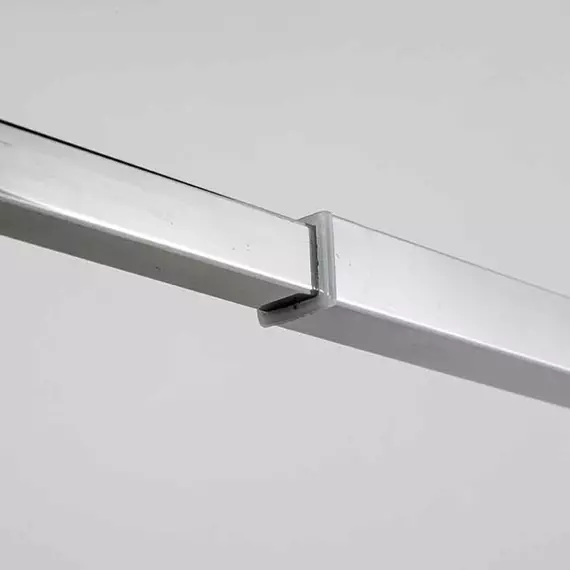 Душевая перегородка Avacan 100 см MC100MT стекло (8 мм) с кронштейном в комплекте, хром/матовое - фото 5