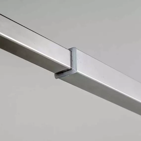 Душевая перегородка Avacan 100 см MC100MT стекло (8 мм) с кронштейном в комплекте, хром/матовое - фото 3