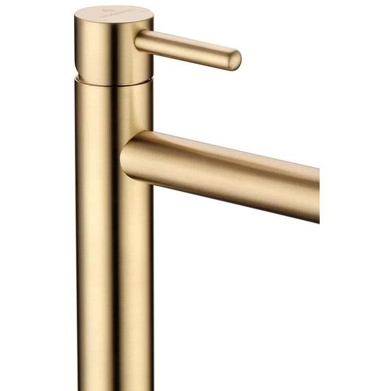Смеситель для умывальника высокий Grocenberg GB3029MG, матовое золото - фото 4
