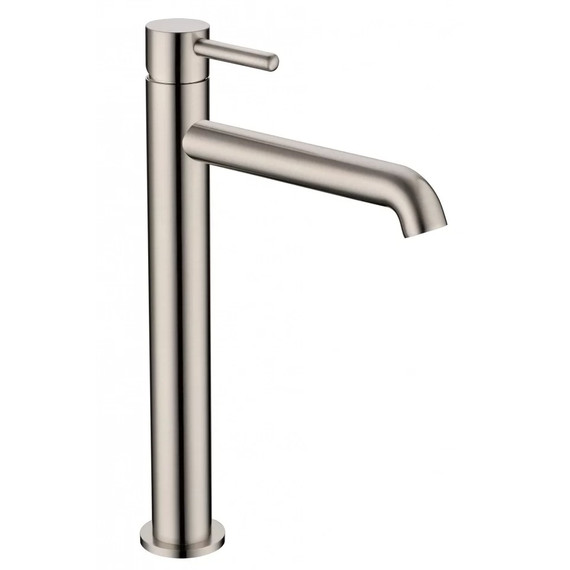Смеситель для умывальника высокий Grocenberg GB3029NK, никель - фото 