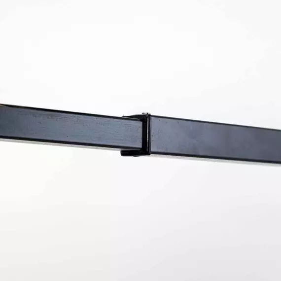 Душевая перегородка Avacan 110 см MB100MT стекло (8 мм) с кронштейном в комплекте, чёрный/матовое - фото 5