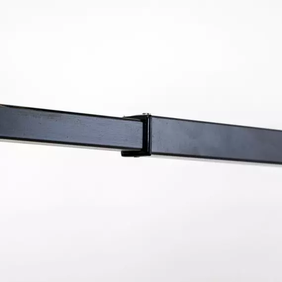 Душевая перегородка Avacan 110 см LB110MT стекло (8 мм) с кронштейном в комплекте, чёрный/матовое - фото 3