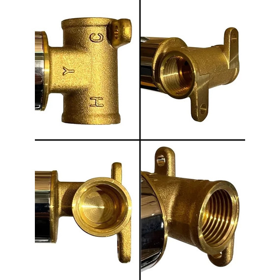 Набор для гигиенического душа Grocenberg GB001NK (со скрытой частью) никель - фото 5