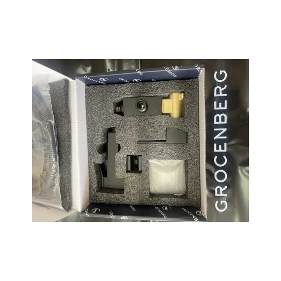 Набор для гигиенического душа Grocenberg GB002BL (со скрытой частью) чёрный матовый - фото 4