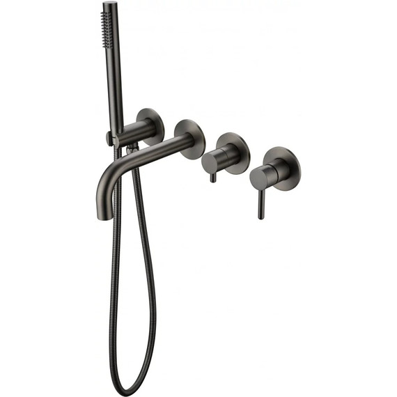 Смеситель для ванны Grocenberg GB5070BG, графит - фото 