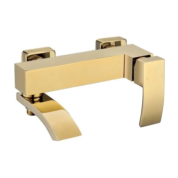 Смеситель для ванны Grocenberg GB8007MG, матовое золото - фото 4