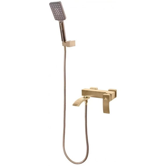 Смеситель для ванны Grocenberg GB8007BR, бронза - фото 