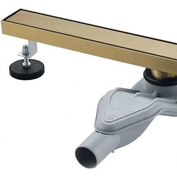 Трап Grocenberg 60 см T600MG, матовое золото (под плитку) - фото 2