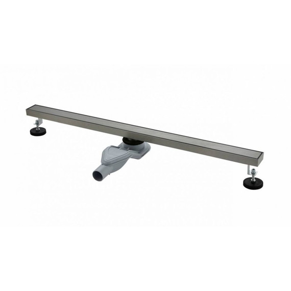 Трап Grocenberg 90 см T900NK, никель (под плитку) - фото 