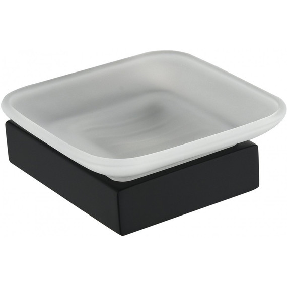 Мыльница Grocenberg AC0023BL, цвет чёрный матовый - фото 