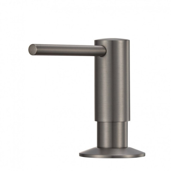 Дозатор для жидкого мыла Grocenberg AC0032BG, цвет графит - фото 2