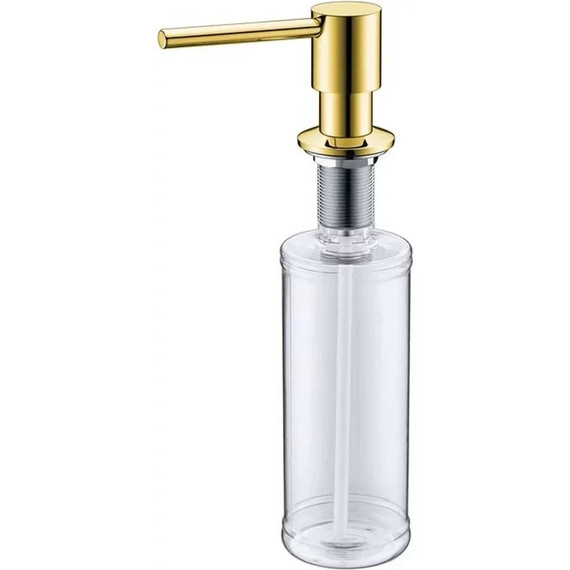 Дозатор для жидкого мыла Grocenberg AC0032GO, цвет золото - фото 