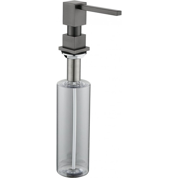 Дозатор для жидкого мыла Grocenberg AC0033BG, цвет графит - фото 