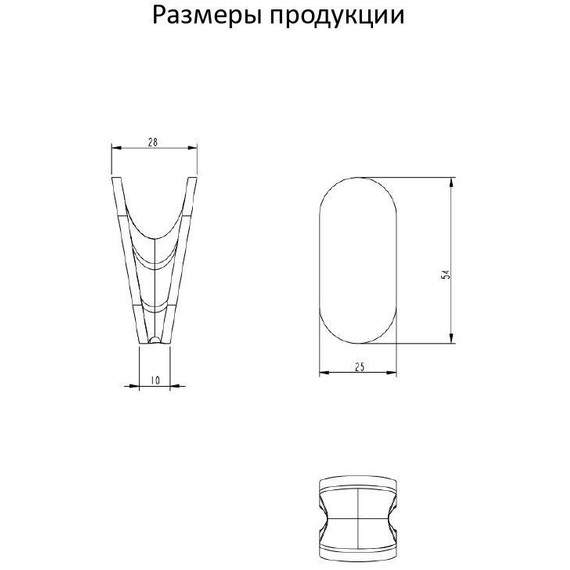 Крючок Grocenberg AC0051NK, цвет никель - фото 3
