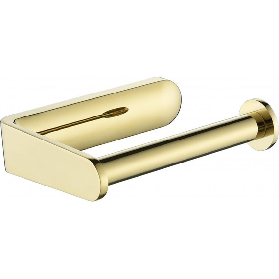 Держатель для туалетной бумаги Grocenberg AC0059GO, цвет золото - фото 