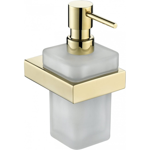 Дозатор для жидкого мыла Grocenberg AC0028GO, цвет золото - фото 