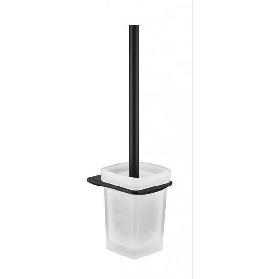 Ёршик для унитаза Grocenberg AC0057BL, цвет чёрный матовый - фото 