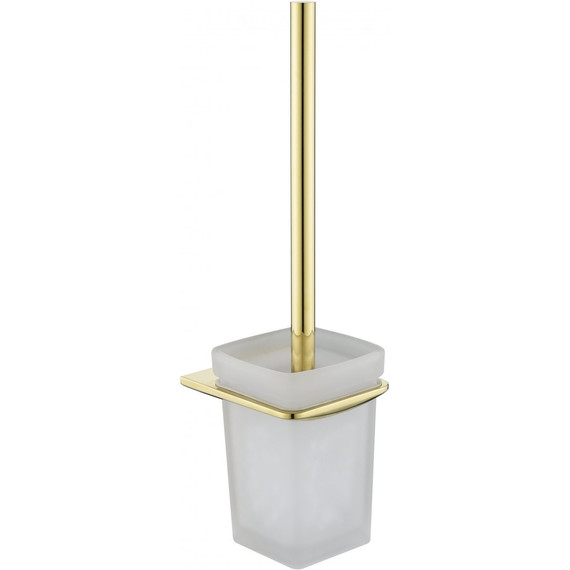 Ёршик для унитаза Grocenberg AC0057GO, цвет золото - фото 