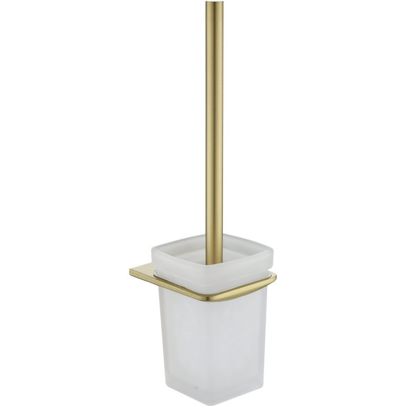 Ёршик для унитаза Grocenberg AC0057MG, цвет матовое золото - фото 
