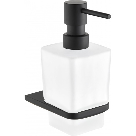Дозатор для жидкого мыла Grocenberg AC0064BL, цвет чёрный матовый - фото 