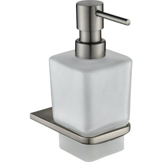 Дозатор для жидкого мыла Grocenberg AC0064NK, цвет никель - фото 