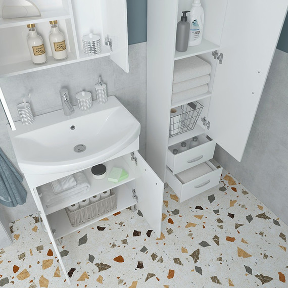 Пенал напольный EvaGold НИКА 40 см EG010057 - фото 4