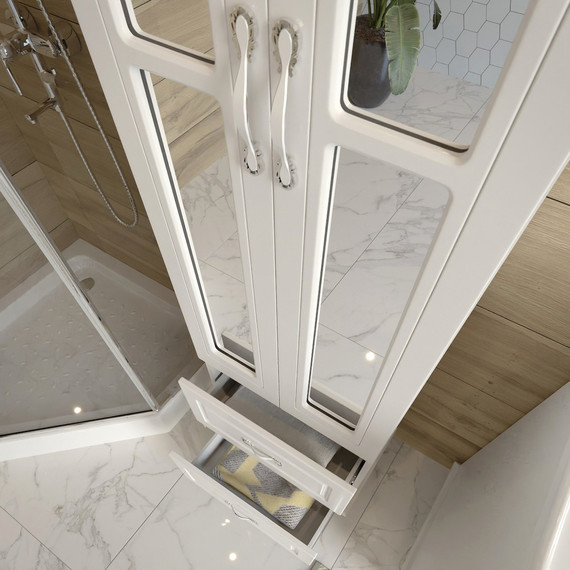 Пенал напольный EvaGold Giovanni 50 см EG010078 - фото 7