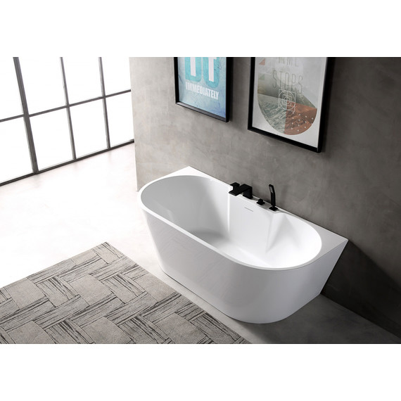 Ванна отдельностоящая Abber AB9296-1.5 150x80 см - фото 8