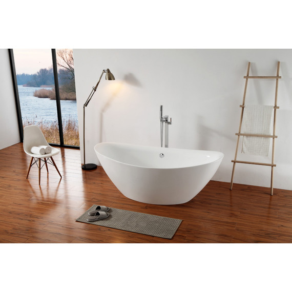 Ванна отдельностоящая Abber AB9248 180x87 см - фото 8